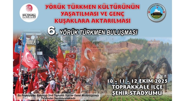 Yörük Türkmen Şenliği İçin Geri Sayım Başladı