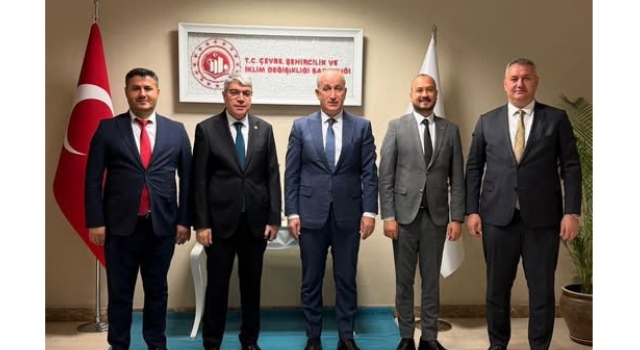 AK Partili Başkanlar Osmaniye Projeleri İçin Ankara’da