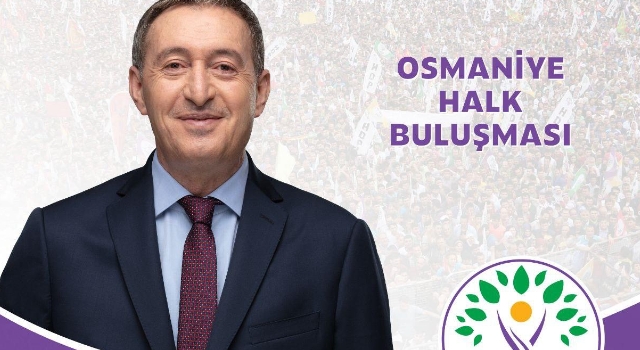 DEM Parti Eş Başkanı Bakırhan, Osmaniye’ye geliyor