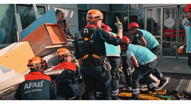 Hastanede Yapılan Tatbikat Gerçeğini Aratmadı