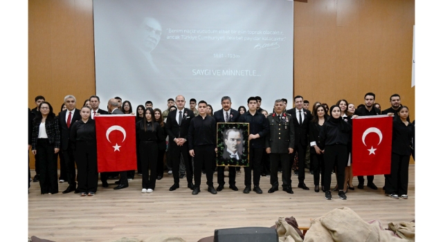 Kültür Merkezi’nde 10 Kasım Atatürk Anma Programı Yapıldı