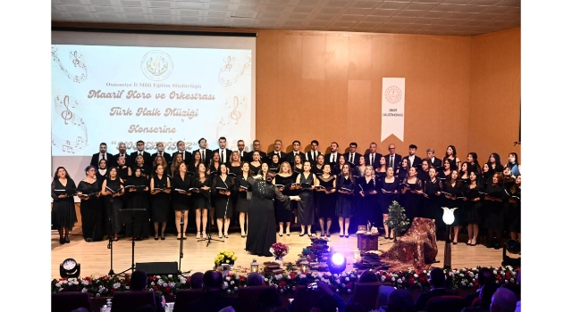 Öğretmenler Günü için Osmaniye’de THM konseri yapıldı