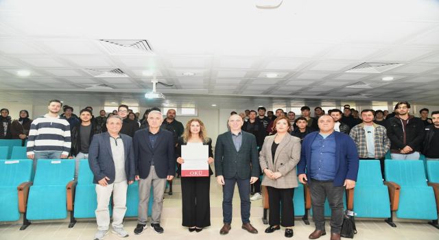 OKÜ KAGEM’den mühendislik öğrencilerine kariyer söyleşis