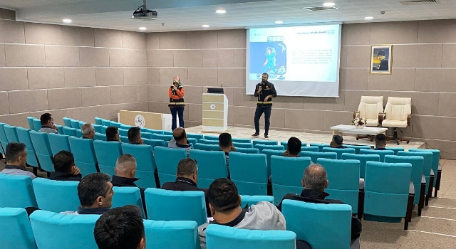 OKÜ ve KYK’da 154 Güvenlik Görevlisine Emniyet Eğitimi