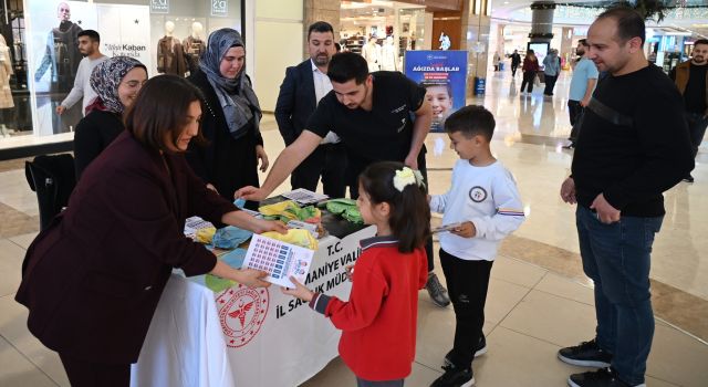 Osmaniye 328 AVM’de Ağız ve Diş Sağlığı Standı Kuruldu
