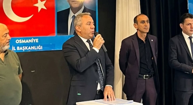 Osmaniye İYİ Parti Kongresi’nde Kılıç Güven Tazeledi