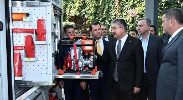 Osmaniye OSB’de 14 Araçlık Kurtarma Filosu Kuruldu