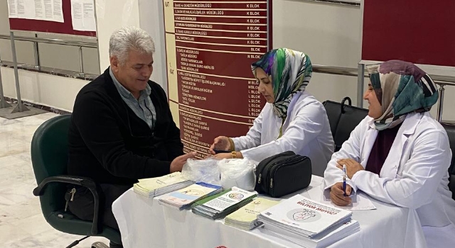 Osmaniye'de Ücretsiz Şeker Ölçümü Yapıldı