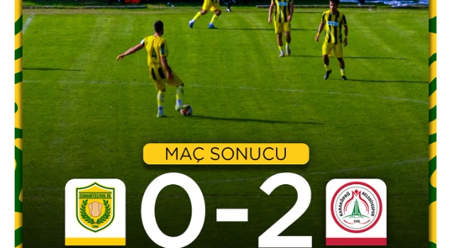Osmaniyespor, Evinde Karaköprü'ye 2-0 Mağlup Oldu