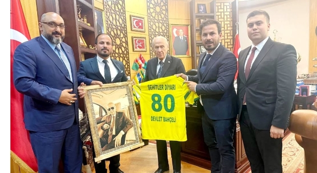 Osmaniyespor Taraftarlarından Bahçeli’ye Ziyaret