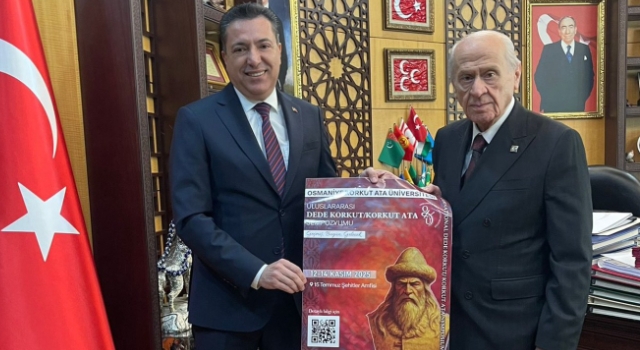 Rektör Uzun’dan MHP Lideri Devlet Bahçeli’ye Ziyaret