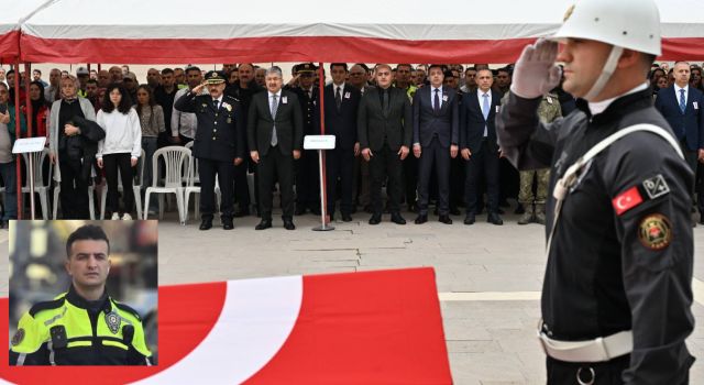 Şehit Polis Gözyaşlarıyla Son Yolculuğuna Uğurlandı