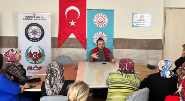 Toprakkale’de ADEM Kursiyerlerine Terörle Mücadele Eğitimi Verildi