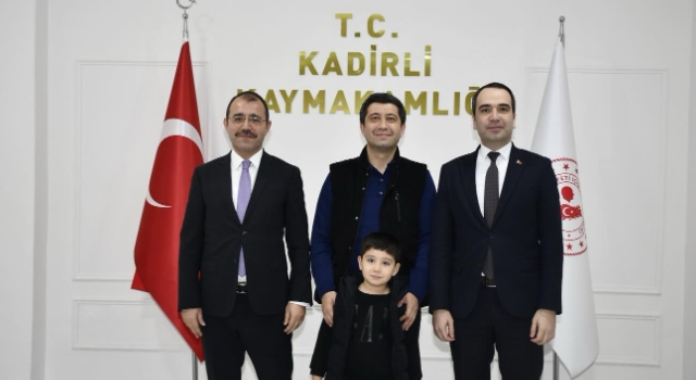 Adalet Komisyonu Başkanı Türker, Kaymakam Dolu ile Vedalaştı