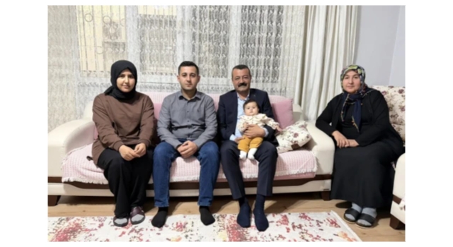 Yarbaşı’nda Ökkeş Aksoy’dan SMA Hastası Ela’ya Destek