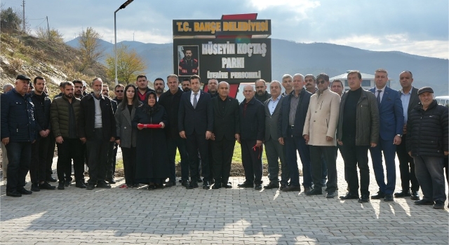 Bahçe'de Kazada Hayatını Kaybeden Belediye Personelinin Adı Parkta Yaşayacak