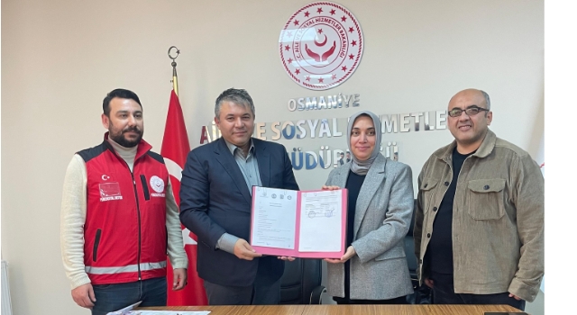 Osmaniye Belediyesi'ne 1 Milyon 400 Bin Liralık Hibe