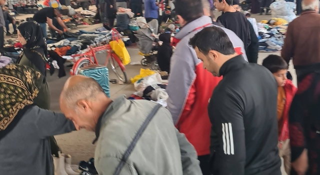 Osmaniye’de İkinci El Eşya Pazarına Büyük İlgi