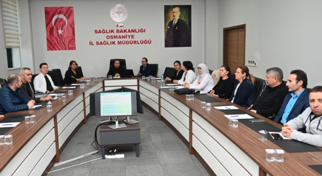 Osmaniye’de İl Verem Kontrol Kurulu ve Aktif Tüberküloz Toplantısı Yapıldı