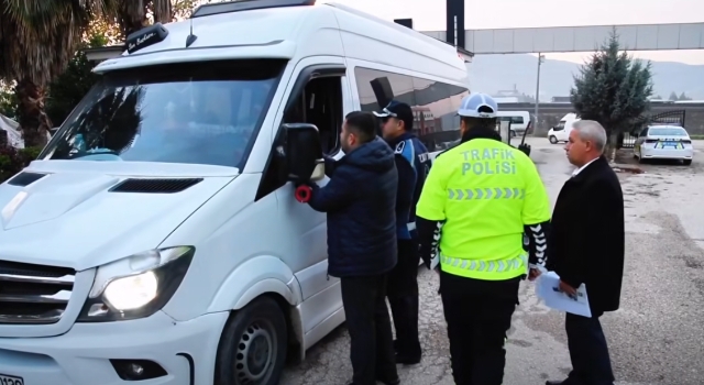 Osmaniye’de Öğrenci Servislerine Ortak Denetim