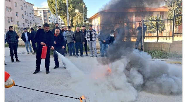 Osmaniye’de Öğrenci Yurdunda Kapsamlı Yangın Tatbikatı