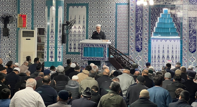 Osmaniye’de Regaip Gecesi Camilerde Dualarla İhya Edildi