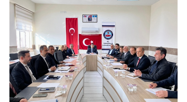 Toprakkale’de İlçe İdare Şube Başkanları Toplantısı Gerçekleştirildi