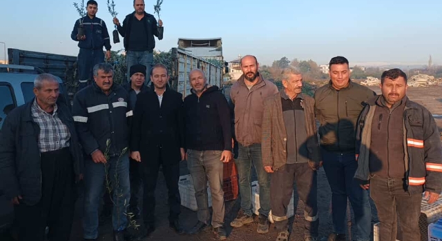 Toprakkale’de TAKE Projesi Kapsamında 10 Bin Zeytin Fidanı Verildi