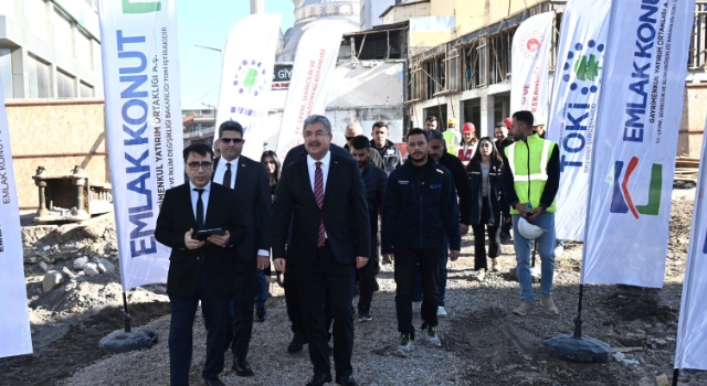 Vali Erdinç Yılmaz, Alibeyli-1 Rezerv Alanındaki İnşaatları Denetledi