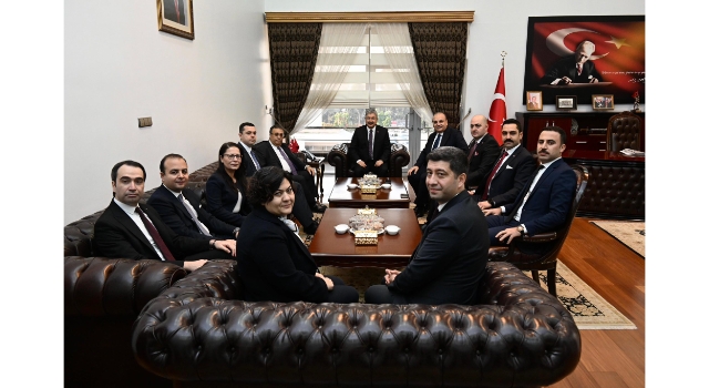 Vali Erdinç Yılmaz HSK Üyelerini Kabul Etti