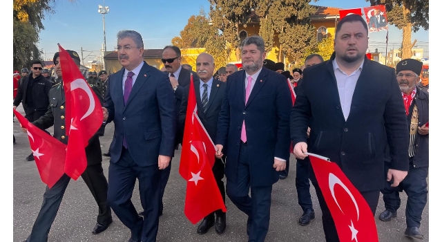 Atatürk’ün Osmaniye’ye Gelişinin 101. Yılı Duygusal Törenle Anıldı