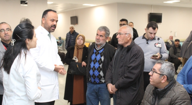 Başhekim Hakan Hakkoymaz Poliklinikleri Ziyaret Etti