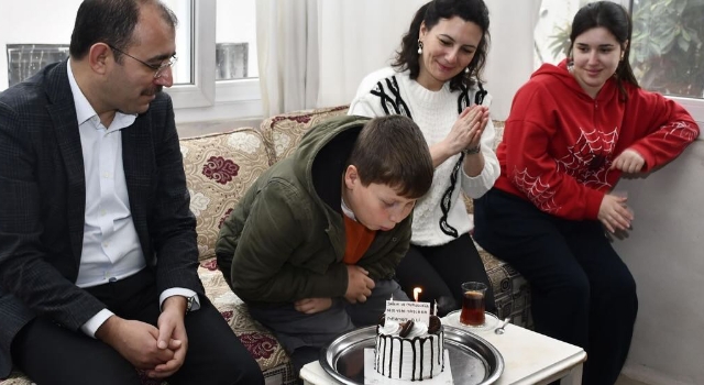 Kadirli’de Mehmet Ali’yi gülümseten sürpriz