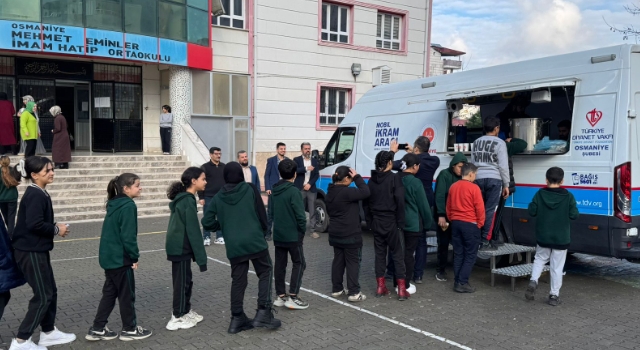 Osmaniye’de Yürek Isıtan Sabah: Çorba İkramı, Ardından Kudüs Programı