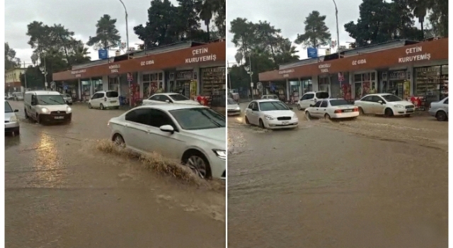 Toprakkale’de Sağanak Alarmı: Çarşı Merkezi Göle Döndü, Alt Geçit Kapandı
