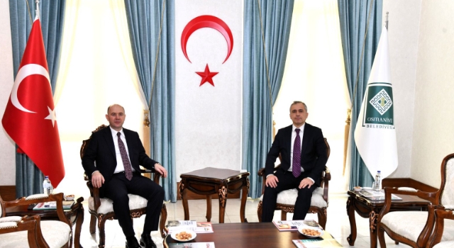 Vali Serdengeçti’den Osmaniye Belediyesi’ne İade-i Ziyaret