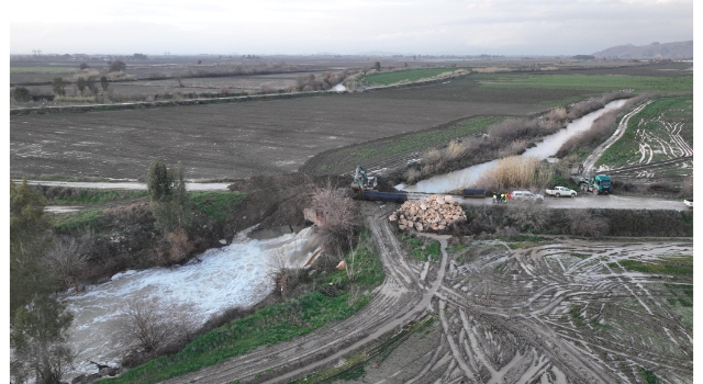 DSİ Heyeti Osmaniye’de Yağış Sonrası Sahada