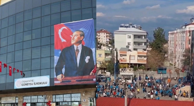 Osmaniye'de ilkokulda Kabede Hacılar Hu Der İlahisi Yankılandı