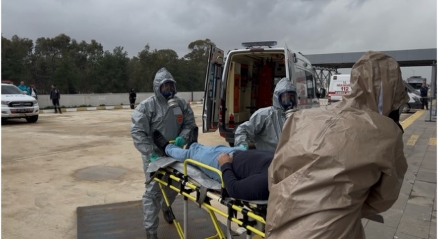 Osmaniye’de KBRN Tatbikatı Nefes Kesti