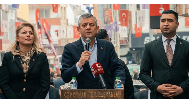 Özgür Özel Osmaniye’de Konuştu: “5 Bin Liralık Ev Nerede?