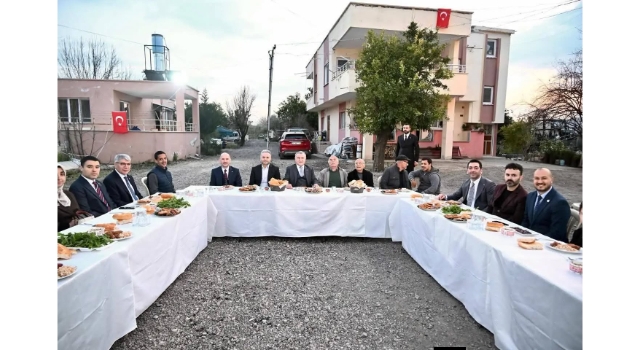 Bakan Osman Aşkın Bak Toprakkale’de Vatandaşlarla İftar Yaptı