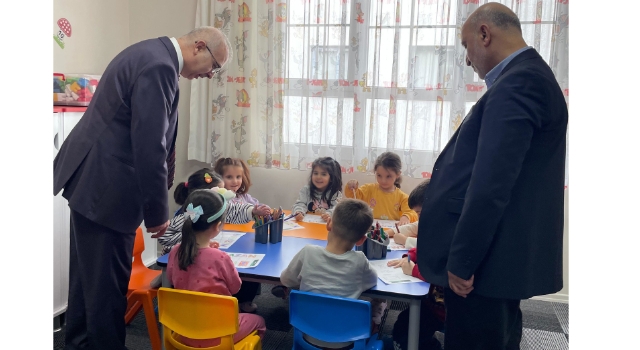 Başkanlık Müşaviri Ateş ve Müftü Taşcı’dan Kur’an Kursuna Ziyaret