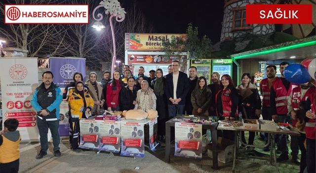 Masal Park’ta Sağlık Bilinci Etkinliği Düzenlendi