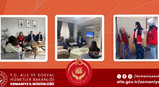 Osmaniye’de ASDEP Kapsamında 142 Hane Ziyaret Edildi