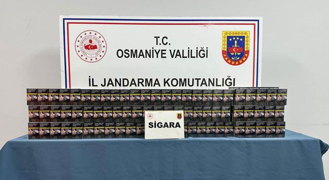 Osmaniye’de Çok Sayıda Kaçak Sigara Yakalandı