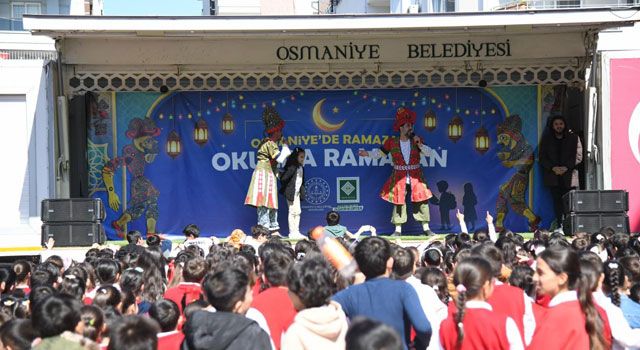 Osmaniye’de Miniklere Ramazan Sokağı Sürprizi
