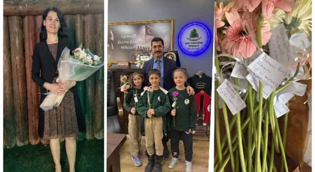 Toprakkale’de Öğrencilerden Fatmanur Çelik Öğretmen İçin Vefa Örneği