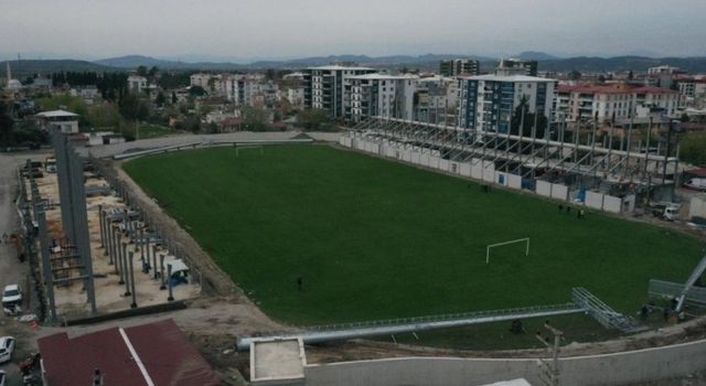 7 Ocak Stadyumu’nda Çalışmalar Sürüyor