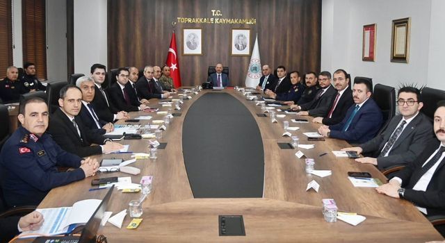 Osmaniye’de Güvenlik Toplantısı Yapıldı