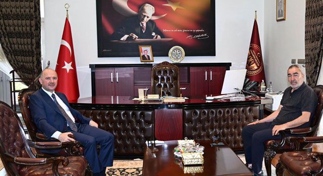 Samet Aybaba Vali Serdengeçti ile Görüştü